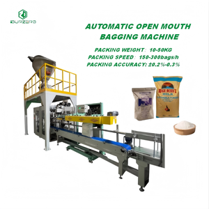 เครื่องบรรจุแบบ Auger สำหรับผลิตภัณฑ์ผง 10กก.-50กก. บรรจุในถุง PP ถุงกระดาษคราฟท์ เครื่องบรรจุภัณฑ์นมผง - Product Image 1