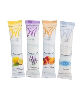 Lingettes humides Aviation de haute qualité Lingettes humides en rouleau jetables personnalisables Serviettes chaudes humides jetables Produit nettoyant de qualité supérieure - Product Image 2