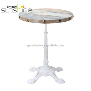 فريد نمط المعادن الجدول قاعدة الصناعية منحوت الركيزة ل قواعد طاولة طعام - Product Image 4