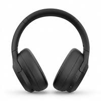 Casque sans fil Bluetooth 5.4 D2 ANC conforme à la norme EU 2027, suppression active du bruit, casque supra-auriculaire, son stéréo haute fidélité
