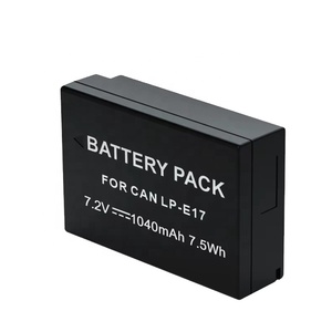 อะไหล่ LP-E17แบตเตอรี่กล้อง Li-ion 7.5Wh 7.2V 1040mAh สำหรับ <span class=keywords><strong>Canon</strong></span> M50 M6 Mark II R50 <span class=keywords><strong>R10</strong></span> 200D กล้อง DSLR แบบไม่มีกระจก850D - Product Image 1