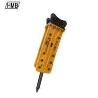 Marteau-piqueur hydraulique silencieux de type ouvert pour excavatrice SB121 SB100 SB121 SB131 SB140 SB151
