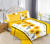 Collection LILIANNA en gros, ensemble de draps de lit 6 pièces, literie en gros comprenant un drap plat et des taies d'oreiller