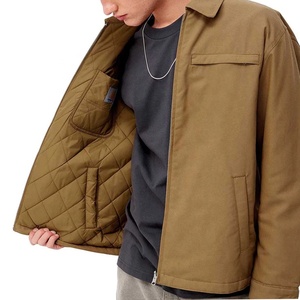 Veste de travailleur en toile vintage de mécanicien personnalisé de haute qualité veste d'automne pour homme - Product Image 6