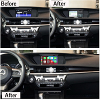 Boîtier décodeur CarPlay sans fil Android YANAV, écran tactile 7 pouces, résolution 800x480, GPS automobile Lexus ES 2015-2017, 1 an