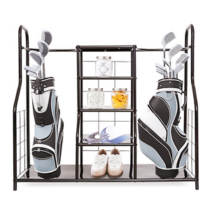 RUIMEI Golf Bag Rack Sports Accessories Equipment Golf Storage Organizer golf bag storage rack
