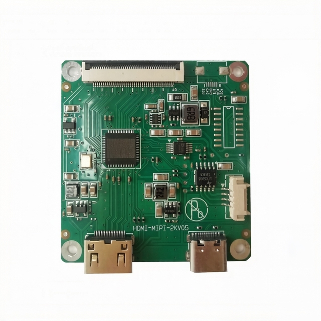 HD-MI to MIPI DSI Driver Board LCD Controller Board 4-Lane 1-2 Configurable Ports 40-Pin MIPI Display Adapter for Industrial LCD