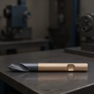 Fervi Center Drill For Cn Machines 10mm Steel <b>Precision</b> <b>Tool</b> - Product Image 2