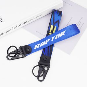 Porte-clés personnalisé avec logo brodé, cordon de poignet, lanière courte, vente en gros - Product Image 2