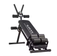 FDFIT Appareil d'exercice abdominal pliable, équipement de gym multifonctionnel, banc de musculation réglable, accessoires de fitness à domicile