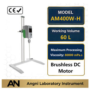 خلاط إلكتروني بسرعة ثابتة مع شاشة LCD وقدرة تحكم زمني، موديل AM400W-H، بسعر المصنع - Product Image 1
