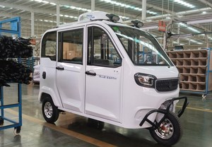 Fully Enclosed Mobility Scooter Long Range <b>Passenger</b> Three Wheel Scooter Tricycles with AC - Product Image 5