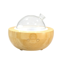 Humidificateurs d'air silencieux pour la maison, avec LED à changement de couleur, compacts, pour chambre, salon, bureau, bureau à domicile