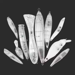 Señuelo de pesca en blanco sin pintar de 105 mm y 48 g, tipo minnow de superficie, pencil, crankbait duro <span class=keywords><strong>Yozuri</strong></span>, popper de sublimación para muskellunge, cuerpo de superficie. - Product Image 6