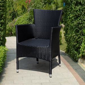 La dernière terrasse Bistro en osier chaise en rotin de Longang salle à manger en plein air loisirs métal pour hôtel Villa et chambre - Product Image 6