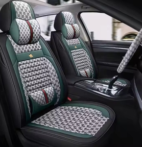 Juego de fundas para asientos de coche Mercedes Benz con cojín protector de cuero PU, accesorios Ford para Land Cruiser <span class=keywords><strong>Focus</strong></span> Fit X5, interiores de coche - Product Image 1