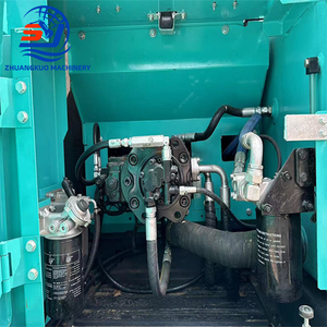 Excavadora hidráulica de cadenas Kobelco SK200 SK200D de 20 toneladas usada con cazo de excavación lista para trabajar - Product Image 4