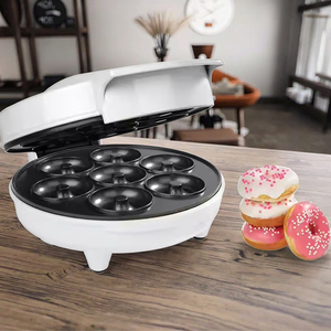 新上市电动甜甜圈制造商迷你华夫饼面包机三明治煎饼烹饪机 - Product Image 1
