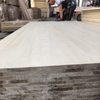 Panneaux de cuisine en bois massif peuplier 15 mm, bois de peuplier blanchi