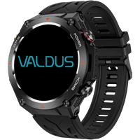 Smartwatch VALDUS con Misurazione della Frequenza Cardiaca, Funzione Bussola, GPS Integrato, Batteria da 650mAh per Lunga Autonomia, Orologio Intelligente VG41