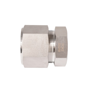 ข้อต่อไฮดรอลิกสแตนเลสแบบมือหมุน ขนาด 2 นิ้ว พร้อมปลอกหุ้มแบบ Double Ferrule สำหรับแก๊สและของเหลว - Product Image 1