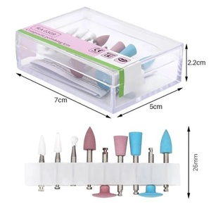 9 cái nha khoa Composite đánh bóng burs Kit <span class=keywords><strong>ra</strong></span> 0309 điện nguồn điện cho tốc độ thấp tay khoan - Product Image 3