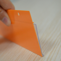 Bande de billet personnalisé plastique PVC extrusion étiquette de prix porte-étiquette pour supermarché étagère