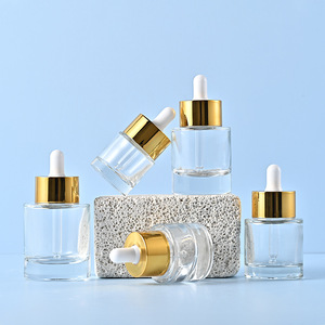 Botella de Vidrio Verde de Lujo de 30 ml para Aceites Esenciales, Cilindro Mate con Rodillo, Sellado Plano, Color Blanco para Envasado de Productos para el Cuidado de la Piel - Product Image 3