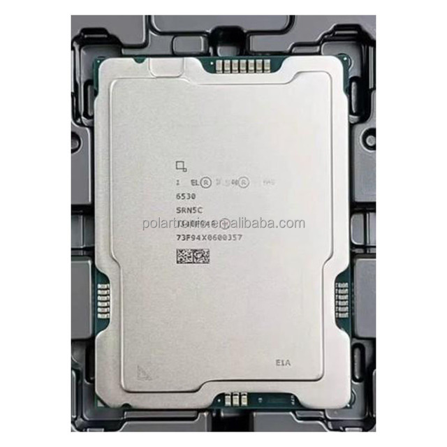 For Core I7 6530 32-Core 64-Thread 2.1-4.0GHz TDP-270W LGA4677 3MB L3 Cache 45nm High Performance 64-Bit Support Server New