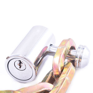 Candado de cadena de bicicleta eléctrica de alta seguridad de 60mm y 150cm, candado de latón antirrobo, impermeable, precio de fábrica, motocicletas, scooters - Product Image 2