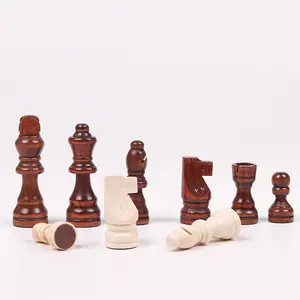 木製チェスアクセサリー1インチ2インチ2.5インチ3インチマルチサイズ工場直販 - Product Image 1