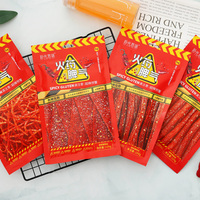 108g de bandes de gluten Latiao chinois produits alimentaires coréens uniques collations épicées au piment en sac à grains à bas prix