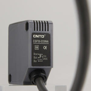 Sensor Fotoeléctrico Cuadrado Changde CNTD CGF50-D30NA M50, Reflexión Difusa, Interruptor de Proximidad de 24V - Normalmente Abierto y Normalmente Cerrado - Product Image 2