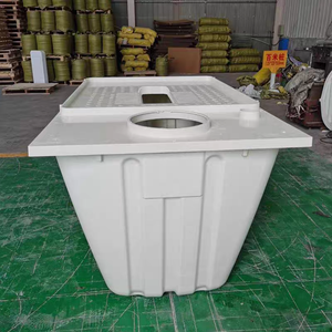 Citerne septique au biogaz en PRV Lanzhi pour le traitement des eaux usées des hôtels, capacité de 500 L/heure, dimensions personnalisables, construction en fibre de verre - Product Image 5