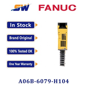 Module amplificateur servo pour commande CNC FANUC A06B-6079-H104, neuf ou d'occasion, en stock, <span class=keywords><strong>test</strong></span>é et fonctionnel, garantie 1 an - Product Image 4