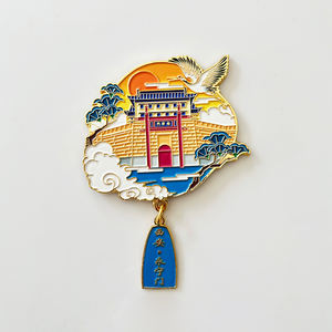 Aimants de réfrigérateur en forme irrégulière 2D/3D, aimants de réfrigérateur de paysage, vente en gros, souvenirs d'attractions touristiques, personnalisés - Product Image 3