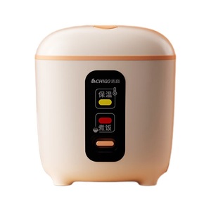 หม้อหุงข้าวขนาดเล็ก 1.2 ลิตร หุงเร็ว ตัวเครื่องพลาสติก ภายในทำจากอลูมิเนียมอัลลอยด์ เหมาะสำหรับใช้ในหอพัก - Product Image 2