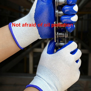 Nhà Máy Bán buôn giá skyee nsy501 Nitrile tráng chống trượt tùy chỉnh vườn & Xây Dựng Công nghiệp an toàn làm việc găng tay - Product Image 4