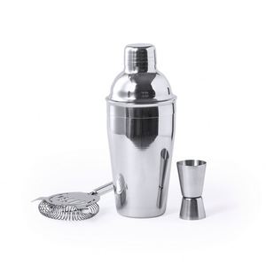 Wholesale Sustainable Stocked 550ml Stainless Steel 3-Piece Mirror Surface Shaker Set Jigger Cocktail Shakers Gift Box <b>Bar</b> <b>Tools</b> - Product Image 1