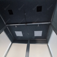 Cabine d'interprète Kkmark 2 personnes IS04043 Système d'interprétation simultanée insonorisé pour conférence internationale