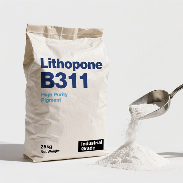 Lithopone Powder B311 30% ZnS Titanium Dioxide Alternative Coating Pigment Industrial Grade Liangjiang CAS 1345-05-7 20MT