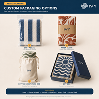 Custom 100% Cotton Beach Towels Wholesale Jacquard Terry Towel with Personalized Design and Logo