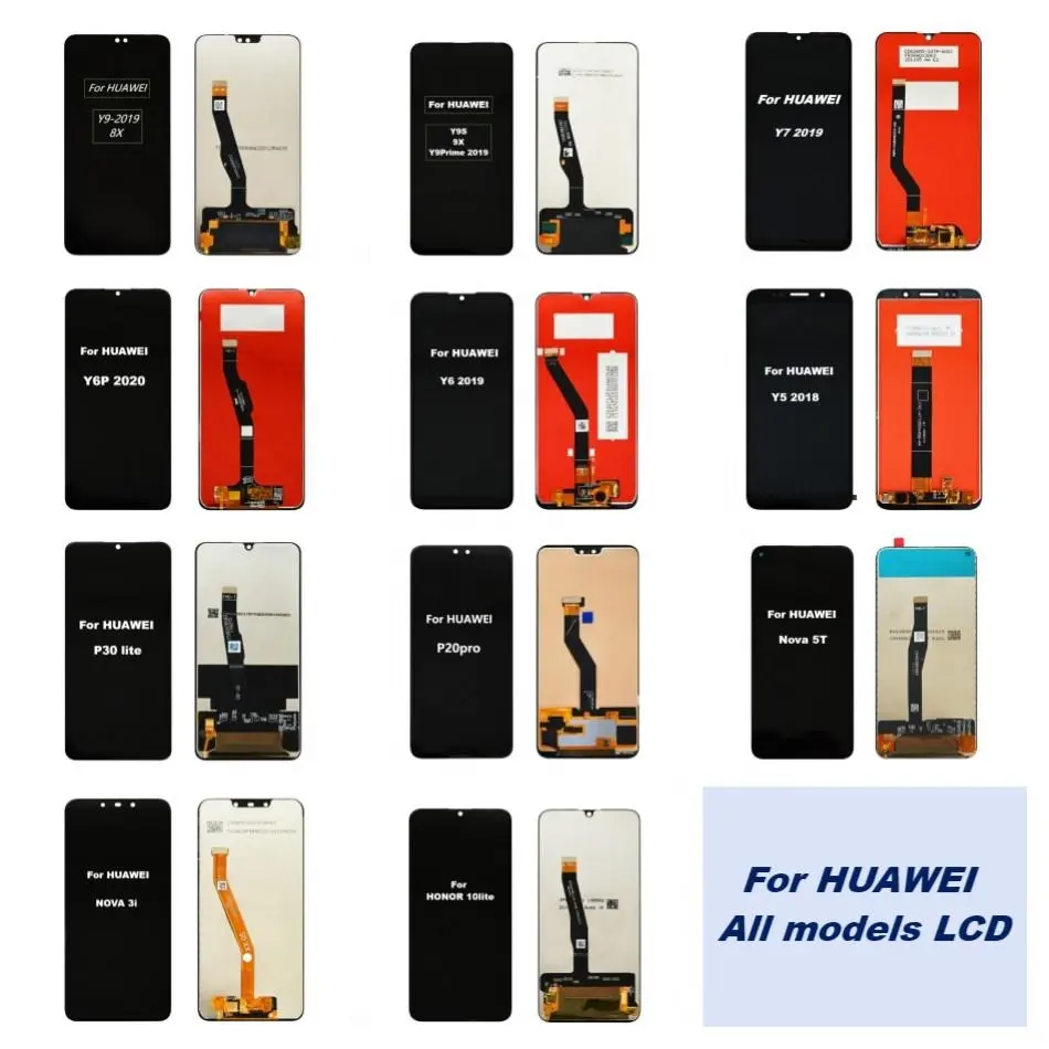 Factory Direct Sales LCD-Handys für Huawei Y9 P20 P3 0 P40lite Honor 9X LCD Panta llas Nova 3i Mate 20Pro LCD-Display