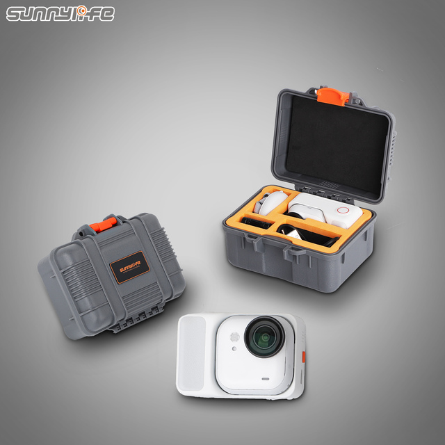 Sunnylife Mini Travel Case Waterproof Carrying Case Shock-proof Hard Case Outdoor Accessories for Insta360 GO Ultra