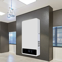 Purificateur d'air intelligent WIFI carré, grande pièce, petits espaces, filtre HEPA 13/14, efficacité PM2.5 de 98,2%, anti-corrosion, design graphique