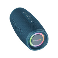 Nouvelle Enceinte Extérieure ZEALOT S56 40W 2026 avec Double Haut-parleur 66mm, Étanchéité IPX6, Batterie 8000mAh et Basses Puissantes
