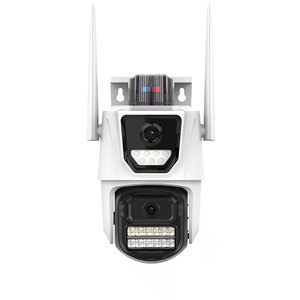 New ống kính kép thông minh icsee 6MP ngoài trời <span class=keywords><strong>ip</strong></span> màu đêm nhà thông minh CCTV ngoài trời PTZ <span class=keywords><strong>camera</strong></span> surve giám sát Wifi <span class=keywords><strong>Camera</strong></span> An Ninh - Product Image 1