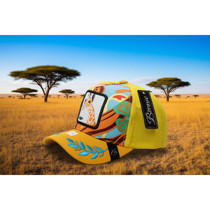 Casquette de camionneur Benni à 6 panneaux en maille respirante unisexe pour adulte, décontractée, printemps-été, avec broderie motif animal - Product Image 2