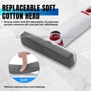 Herramientas de Limpieza en Oferta, Mopa Pequeña Portátil con Sistema de Exprimido, para Lavabo, Fregadero, Baño, Vidrio de Coche, Cocina, Esponja - Product Image 4