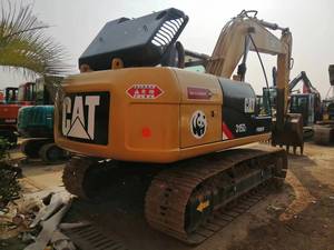 รถขุด CAT 315D สีเหลือง ระบบไฮดรอลิก ติดตั้งบนแทร็ก อุปกรณ์ก่อสร้างสำหรับงานหนัก เครื่องขุดดิน น้ำหนัก 20000 กก. ผลิตในสหรัฐอเมริกา - Product Image 1